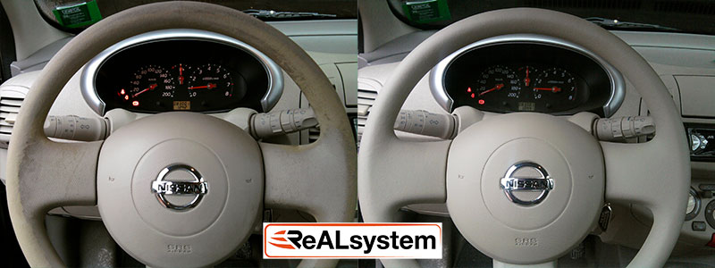 rubber steering wheel reconditioning